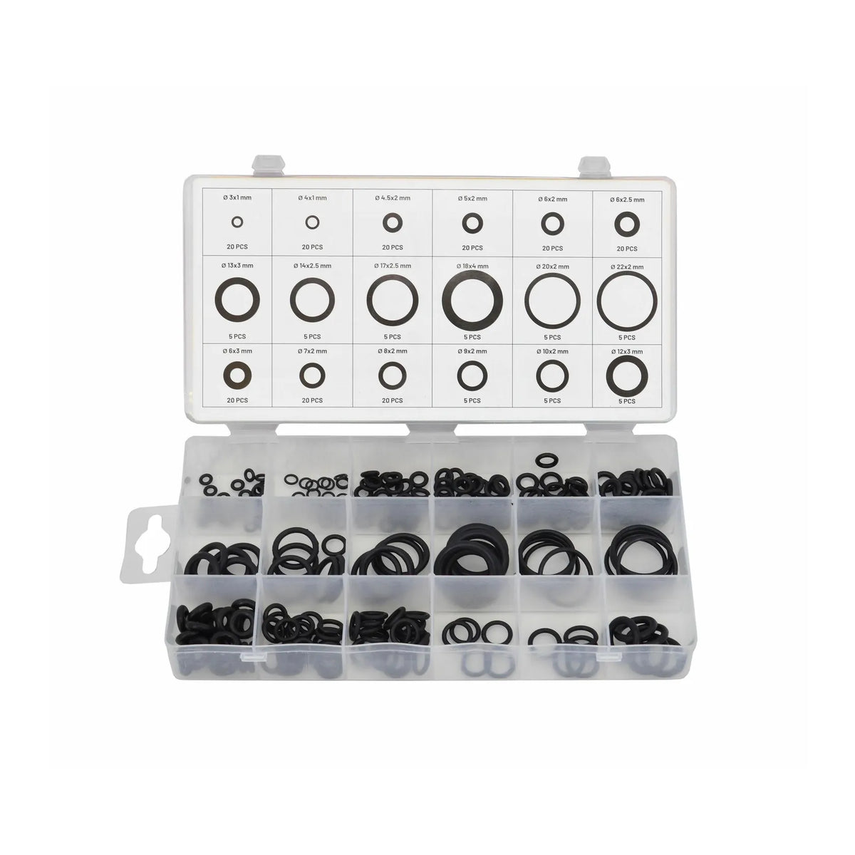 AWTools O-ringen en pakkingen 225-delig assortimentsset