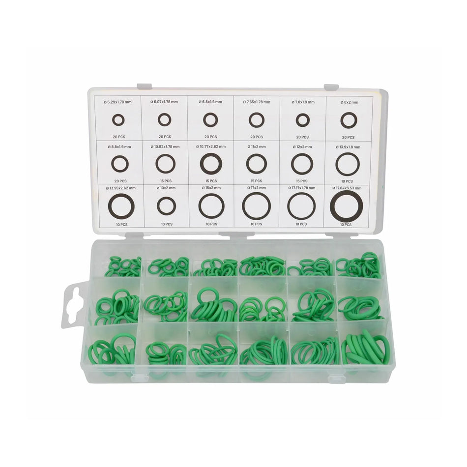 AWTools Set O-ringen HNBR chemisch en hittebestendig 270 stuks