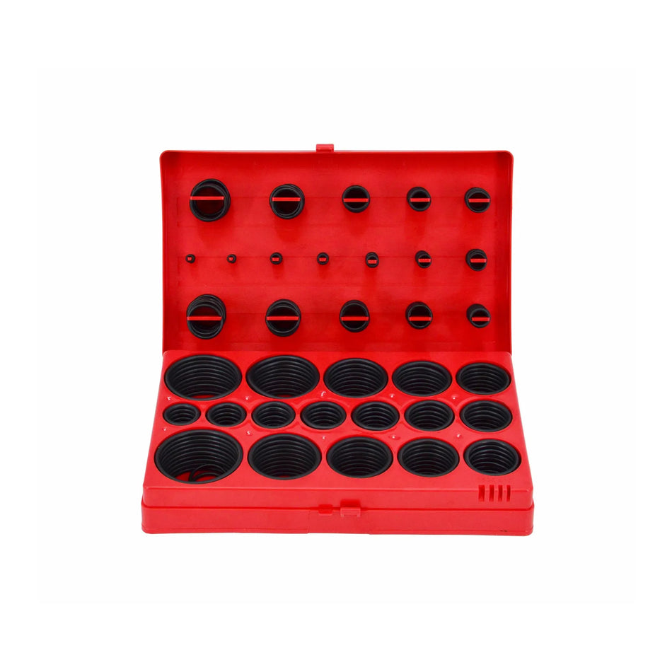 AWTools NBR O-ringen set chemisch en oliebestendig 419 stuks