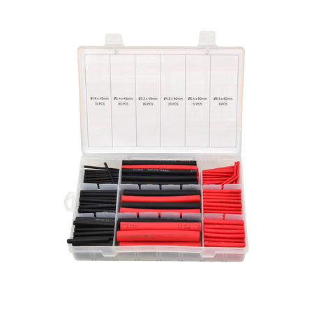 AWTools krimpkousen set hittebestendig en isolerend 270 stuks