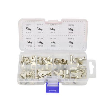 AWTools Kabeluiteinden set 65-delig assortiment in sorteerdoos