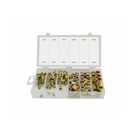 AWTools Stalen Nitonmoeren Set M3-M10 150-delig