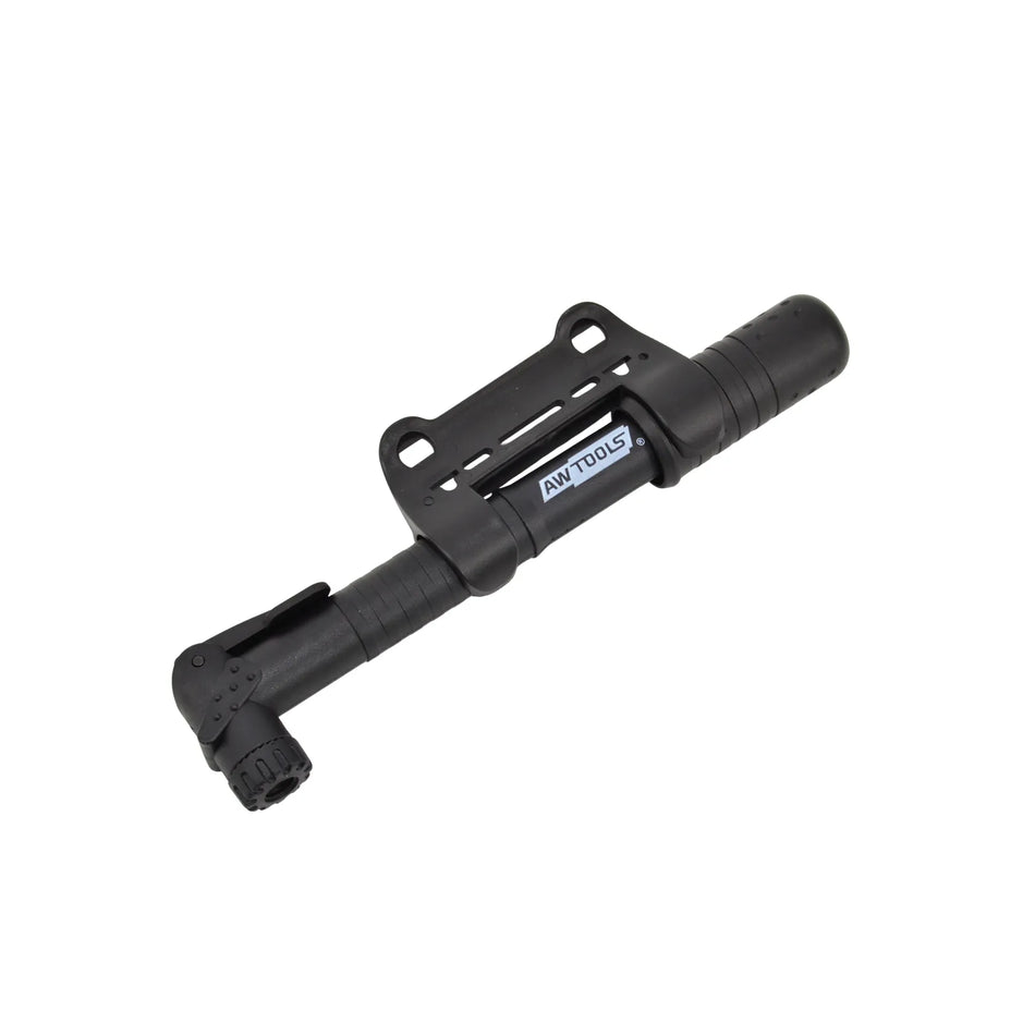 AWTools Fietspomp met universele ventielkop 220 mm