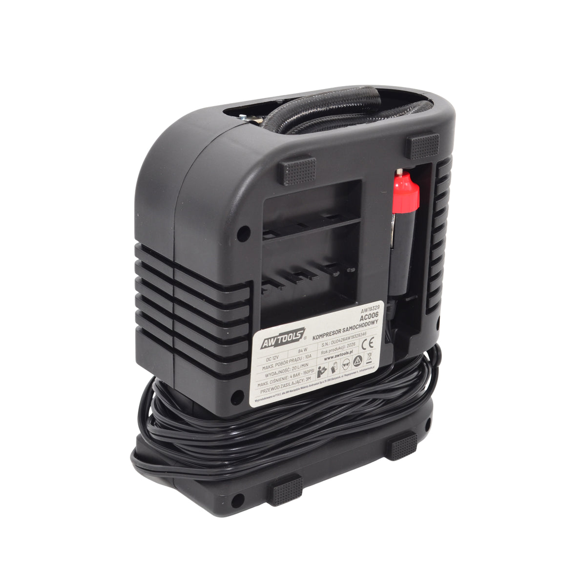 AWTools Autocompressor 12 V 84 W 4 bar details