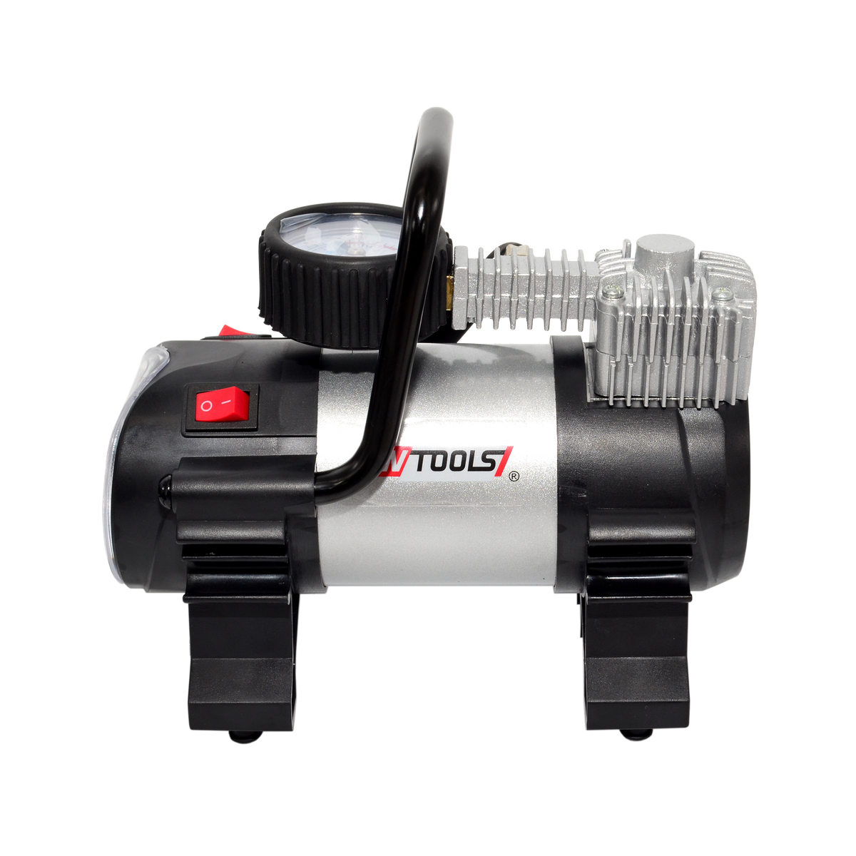 AWTools Autocompressor met ledlamp 12 V 180 W