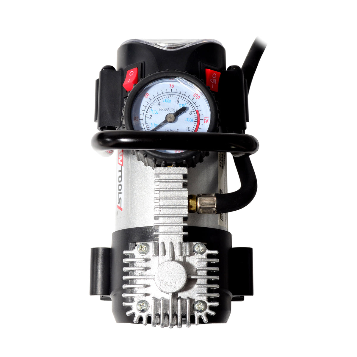 AWTools Autocompressor met ledlamp 12 V 180 W