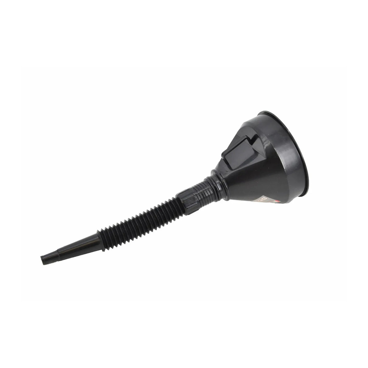 Trechter met metalen zeef en flexibele tuit 150 mm