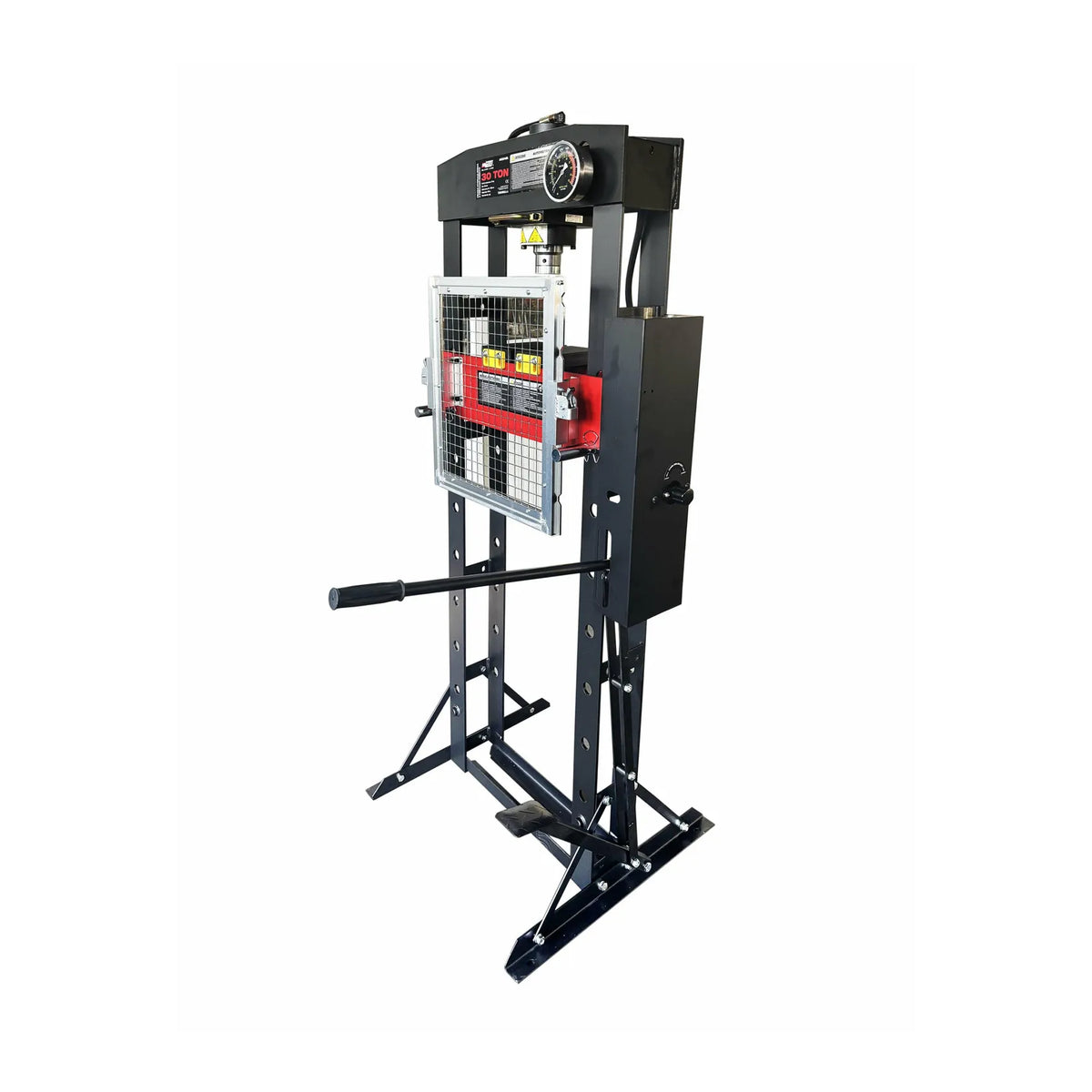 AWTools Hydraulische Pers Prof 30 ton met manometer Black Line 55-1035 mm