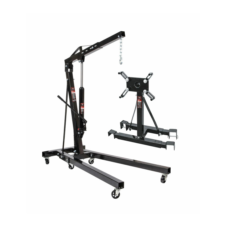 AWTools Werkplaatskraan met motormontagewagen 2 ton 105 kg