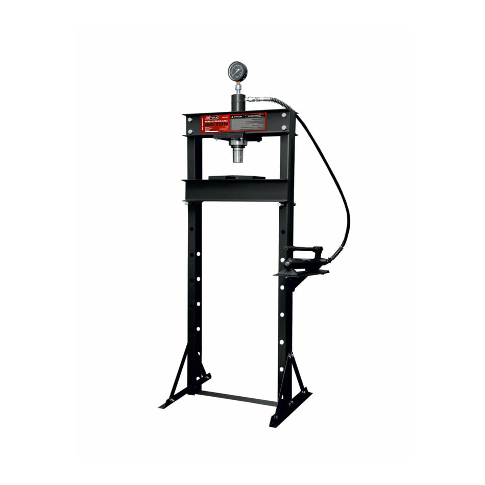AWTools Hydraulische Pers 20 ton met manometer 0-970 mm