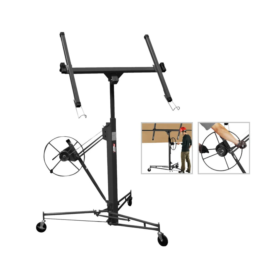 AWTools gipsplaatlift staal 68 kg draagvermogen