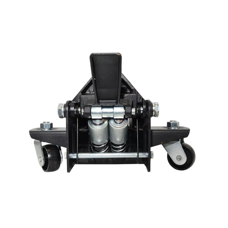 AWTools Lage-Profiel Krik 2,5T 75 - 505 mm met Dubbele Cilinder, Pedaal en Handgreep