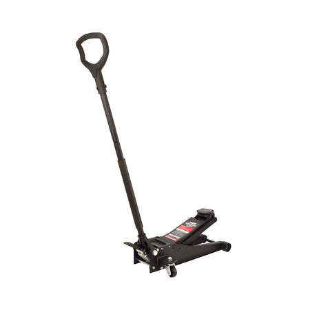 AWTools Lage-Profiel Krik 2,5T 75 - 505 mm met Dubbele Cilinder, Pedaal en Handgreep