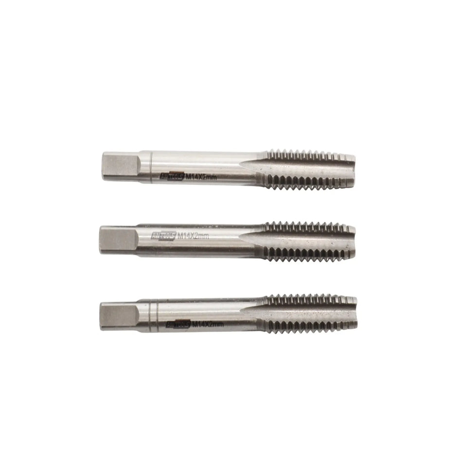 AWTools handtapsset voor binnendraad M20x1,50 3 stuks gehard staal