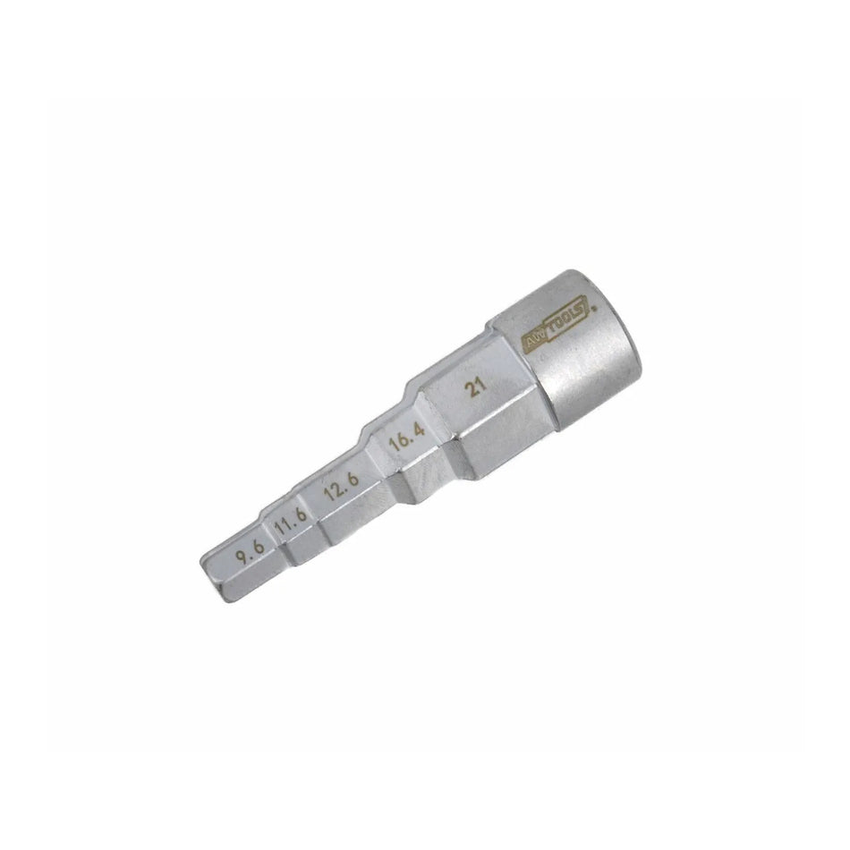 AWTools radiatorkraansleutel 1/2" 9,6-21 mm