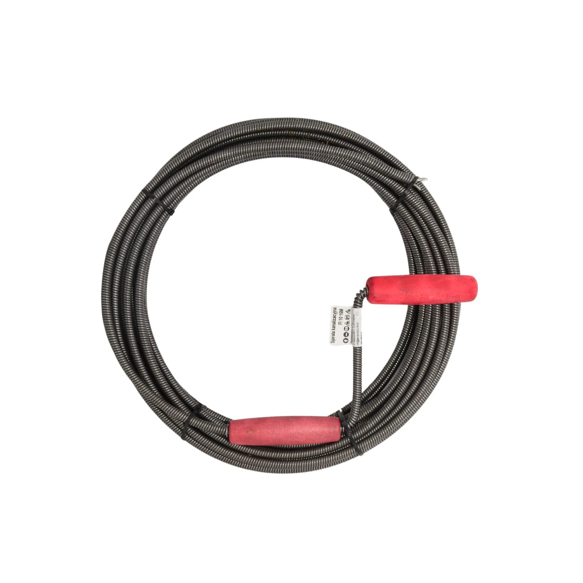 AWTools Rioolslang 9 mm x 5 m met houten handvat