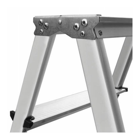 AWTools Aluminium huishoudtrap 125 kg 7 treden