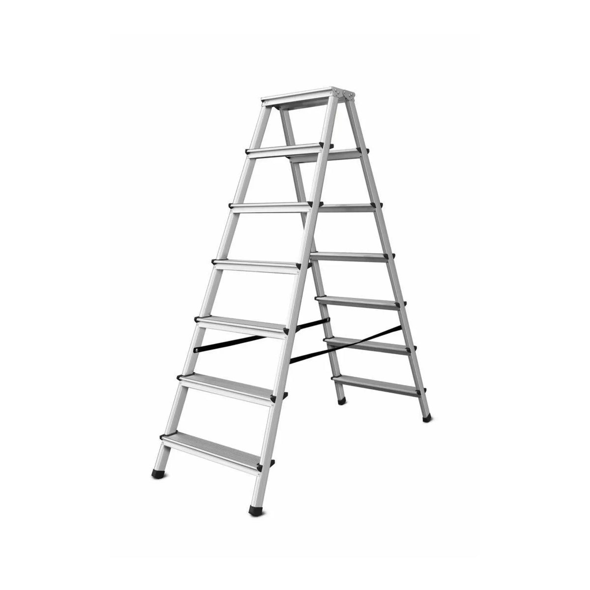 AWTools Aluminium huishoudtrap 125 kg 7 treden