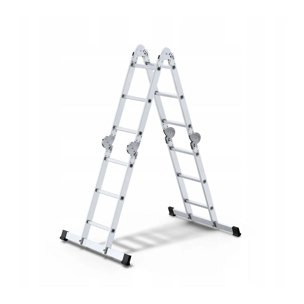 AWTools aluminium universele vouwladder 4x4 150kg