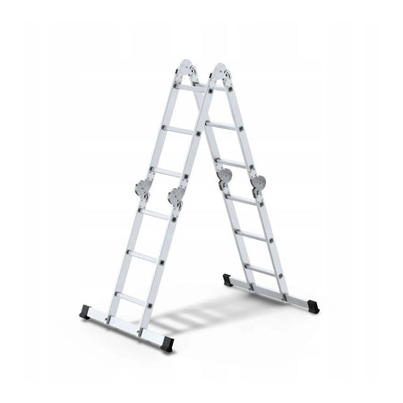 AWTools aluminium universele vouwladder 4x4 150kg