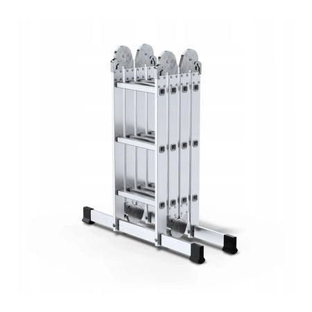 AWTools aluminium universele vouwladder 4x4 150kg