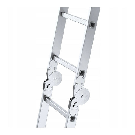 AWTools aluminium universele vouwladder 4x4 150kg
