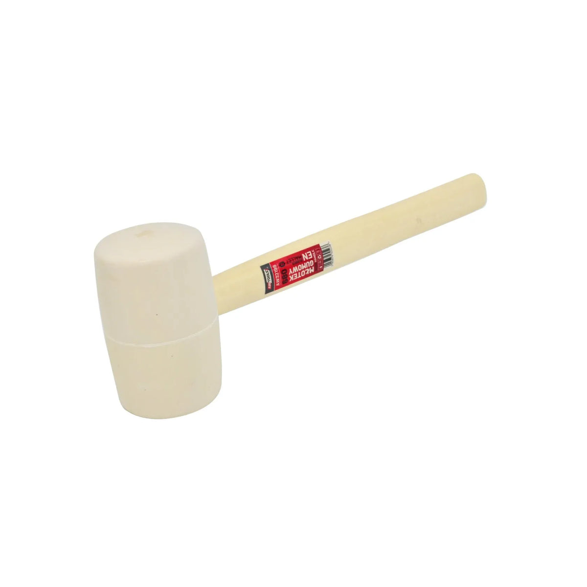 Hamer met witte rubberkop 235 gram