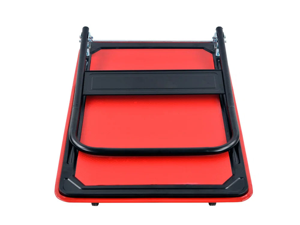 AWTools Magazijnwagen 4-wiel voor 300 kg platform 91,5x61,5cm
