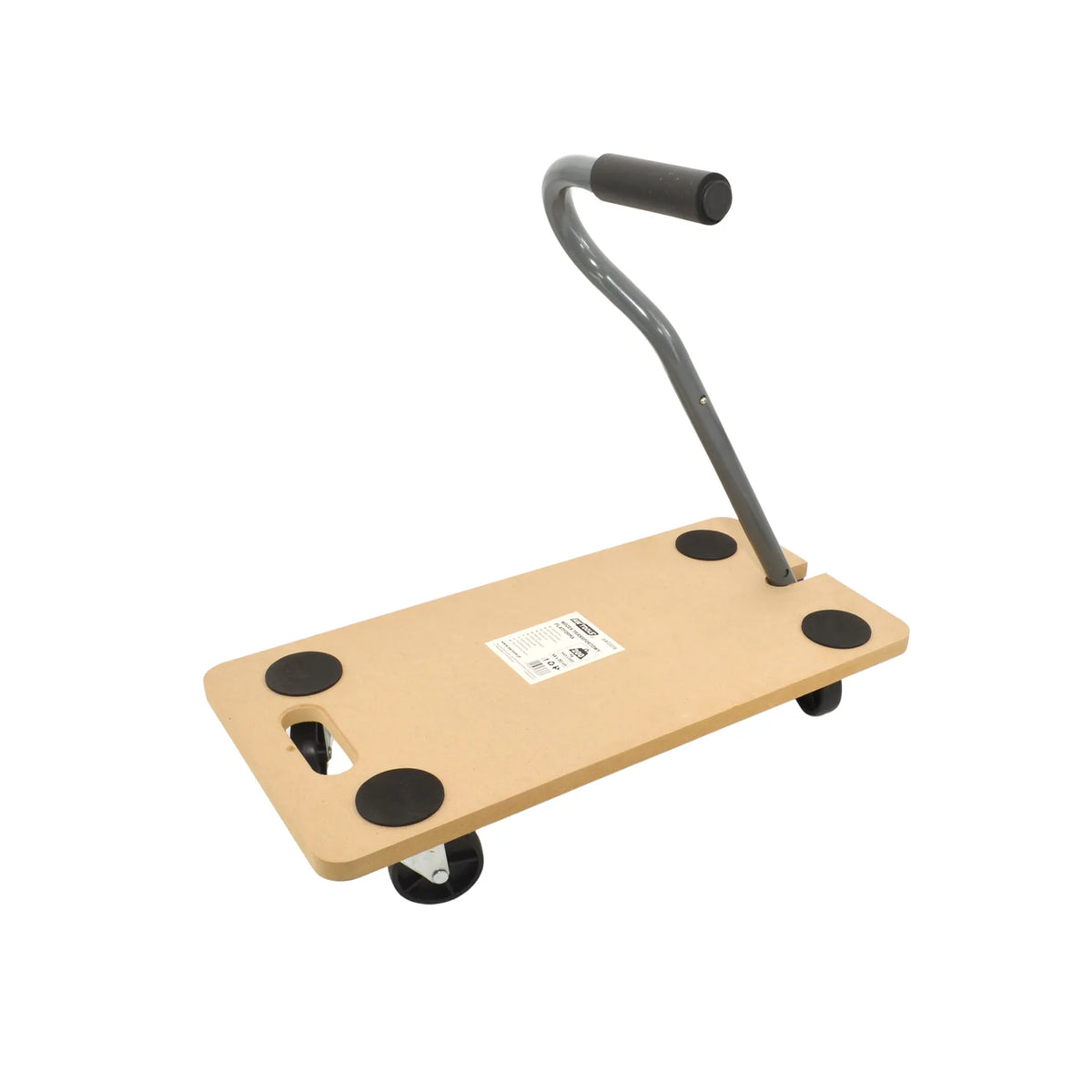 AWTools Transportkar platform met dissel 200 kg MDF 580x300 mm