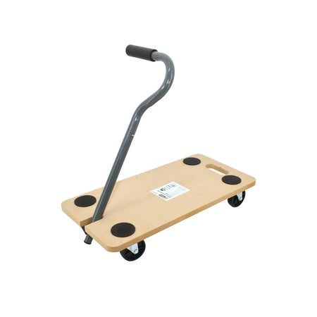AWTools Transportkar platform met dissel 200 kg MDF 580x300 mm