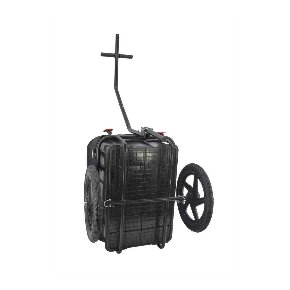 AWTools Transportkar met kunststof bak 70 liter en 100 kg draagvermogen