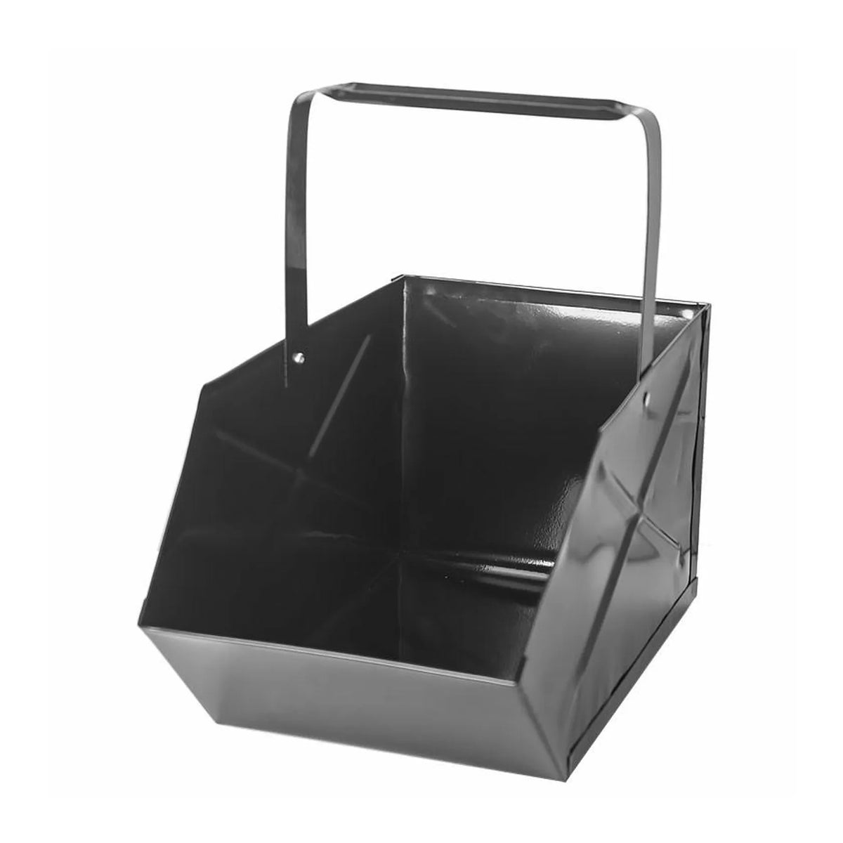 AWTools Kolenschep zwart met inklapbare handgreep 20x41x22cm