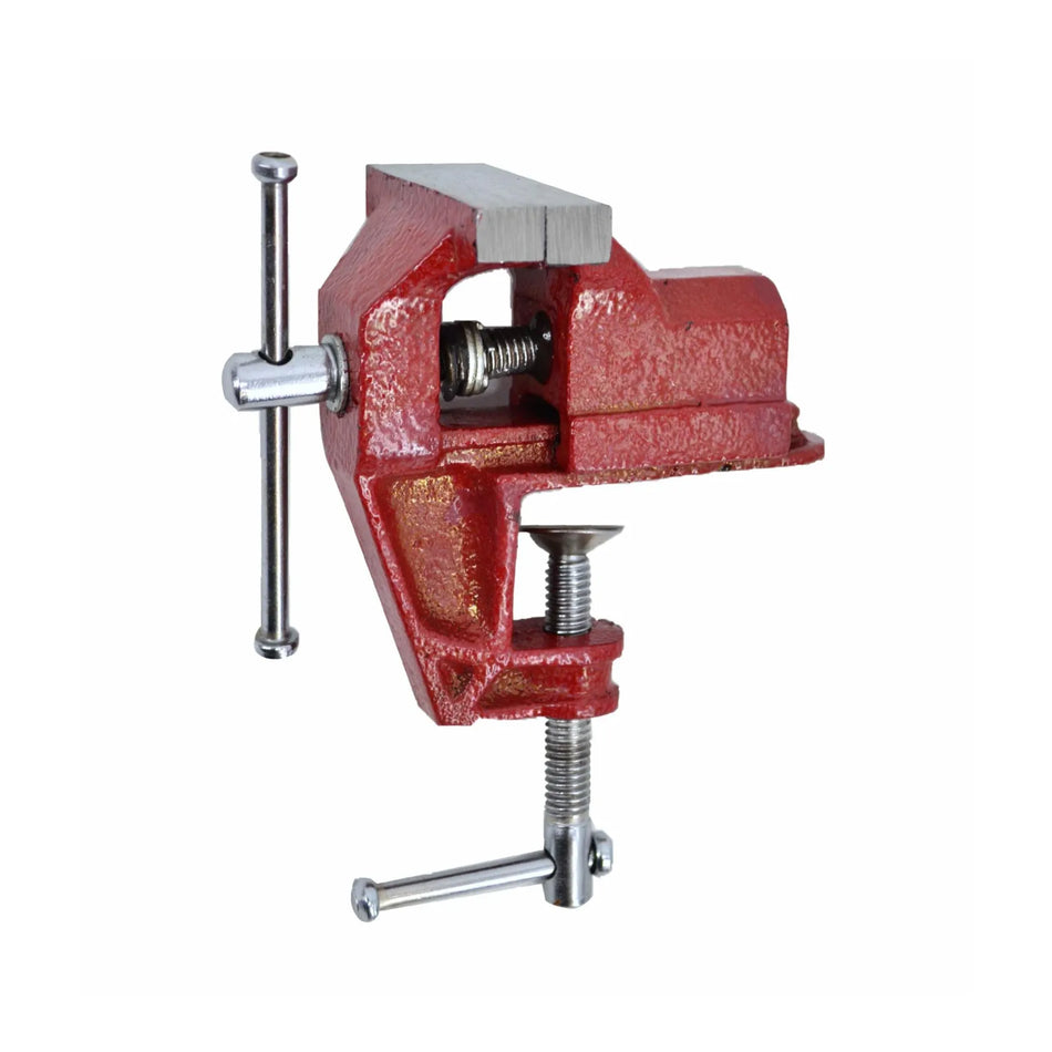 AWTools vaste bankschroef 40 mm van grijs gietijzer