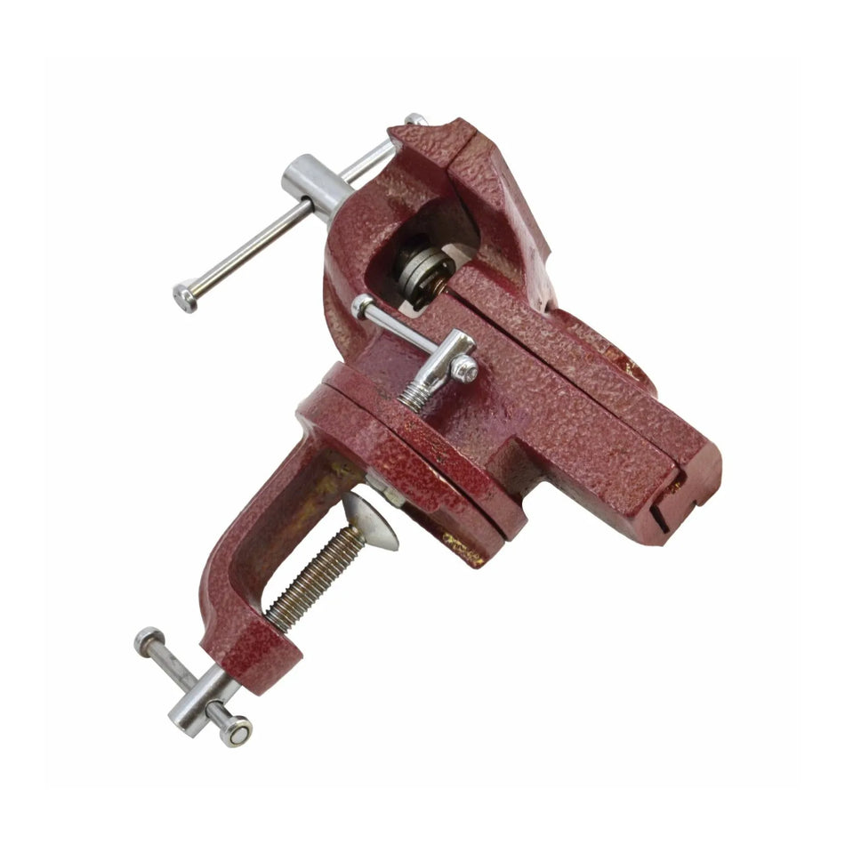 AWTools draaibank 70 mm met aambeeld en draaibare basis