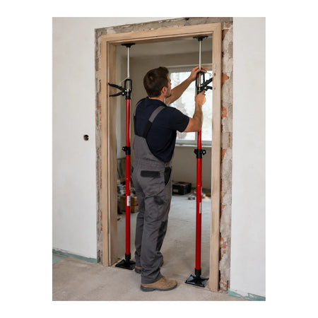 AWTools telescoopsteunen set van 2 54 - 115 cm 2 kg