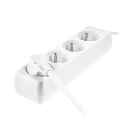 AWTools verlengsnoer met aarding wit 1,5m 4-aderig
