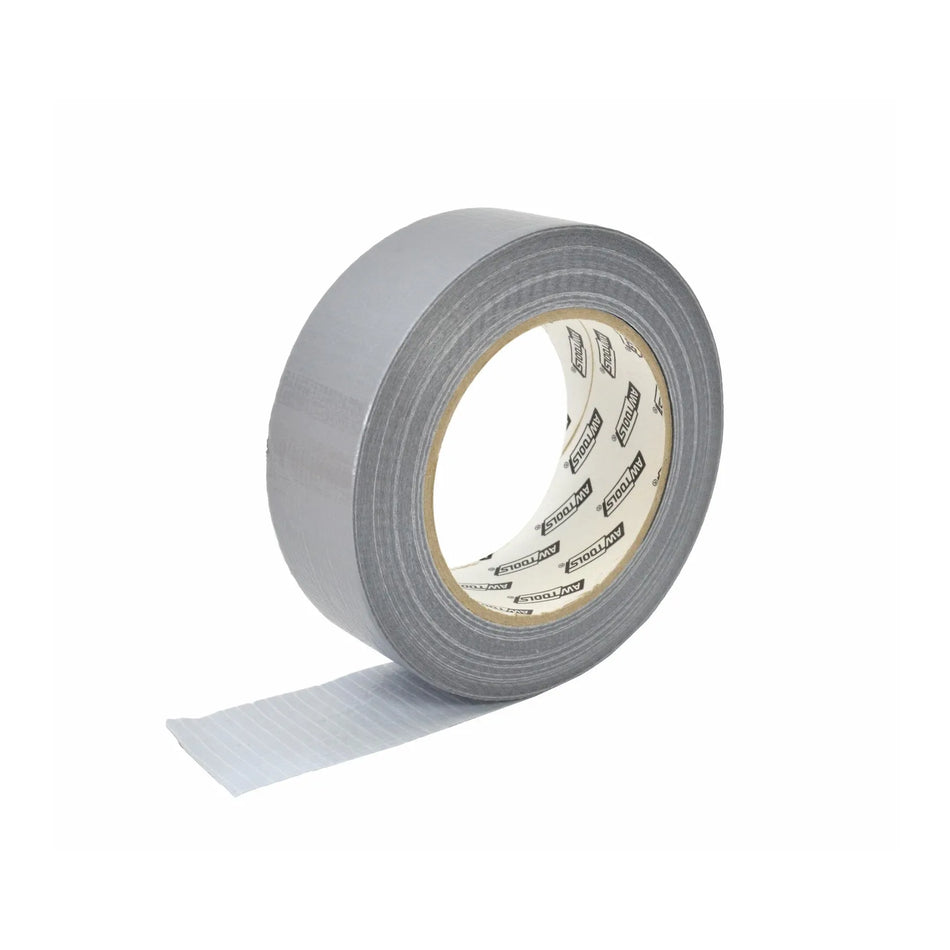 AWTools Versterkte zilveren ducttape 48mmx10m