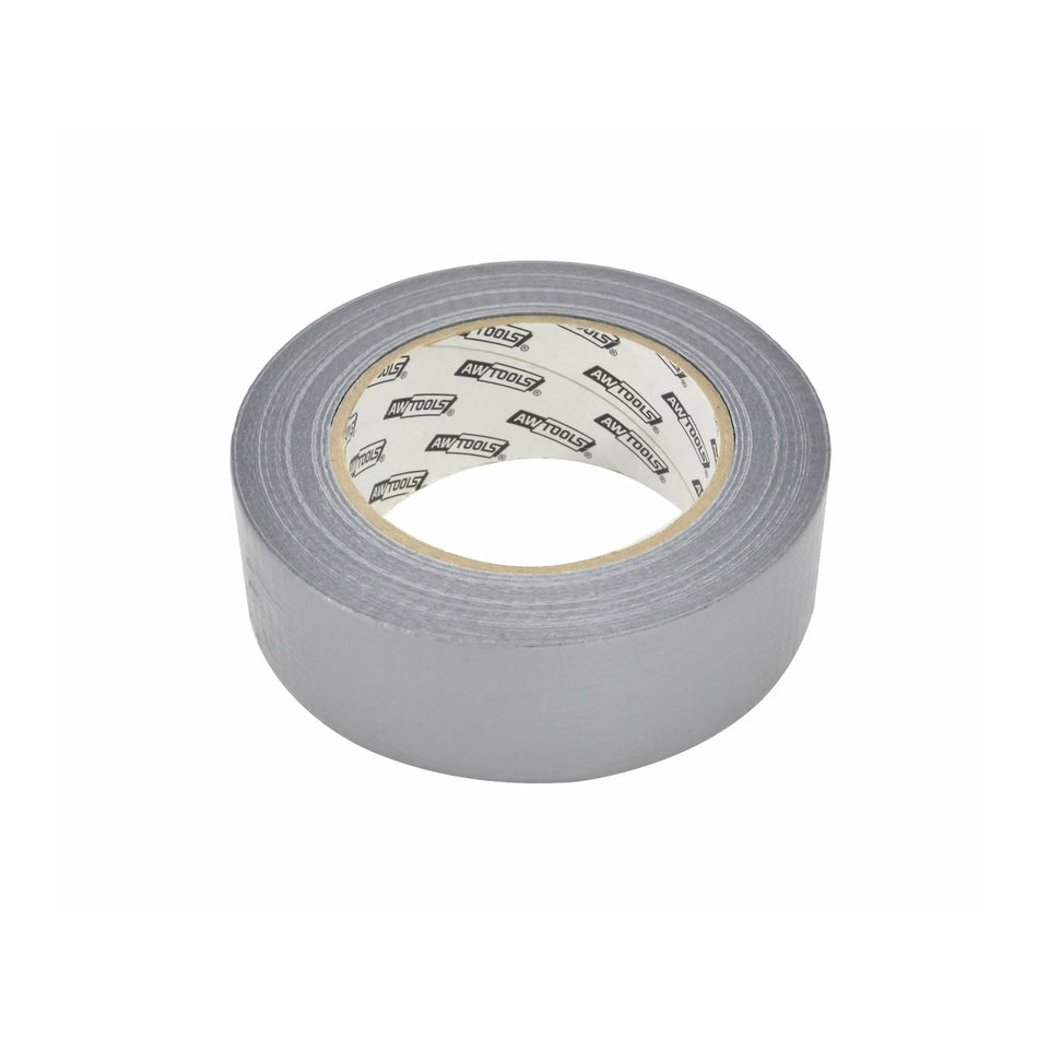 AWTools Versterkte zilveren ducttape waterbestendig 48mmx50m