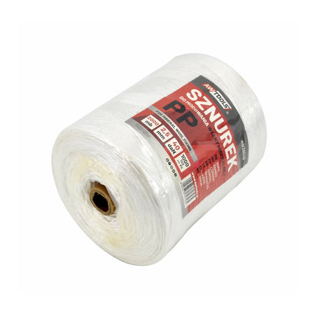 AWTools Polypropyleen bindkoord wit 2,5mm 2000m