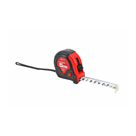 Rolmaat met ABS-behuizing en antislip TPR 7,5m x 25 mm