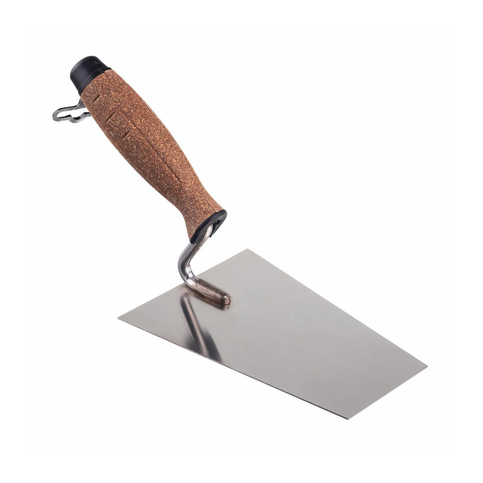 AWTools trapeziumvormige metseltroffel 160 mm met kurken handgreep