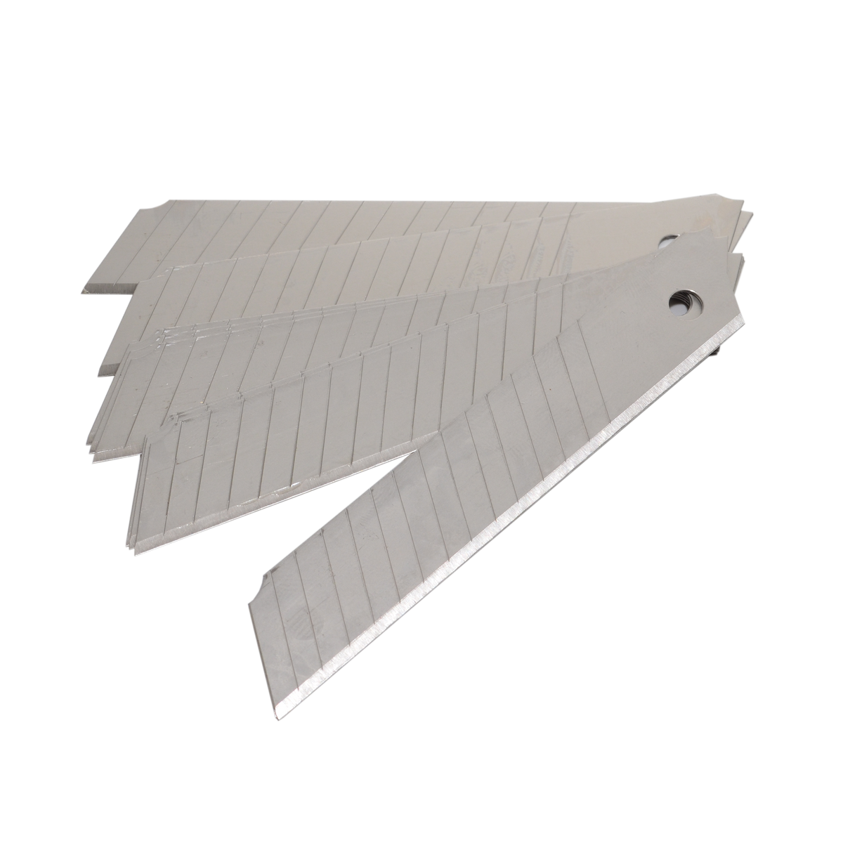 AWTools Afbreekmesjes 18 mm 14 segmenten 10 stuks