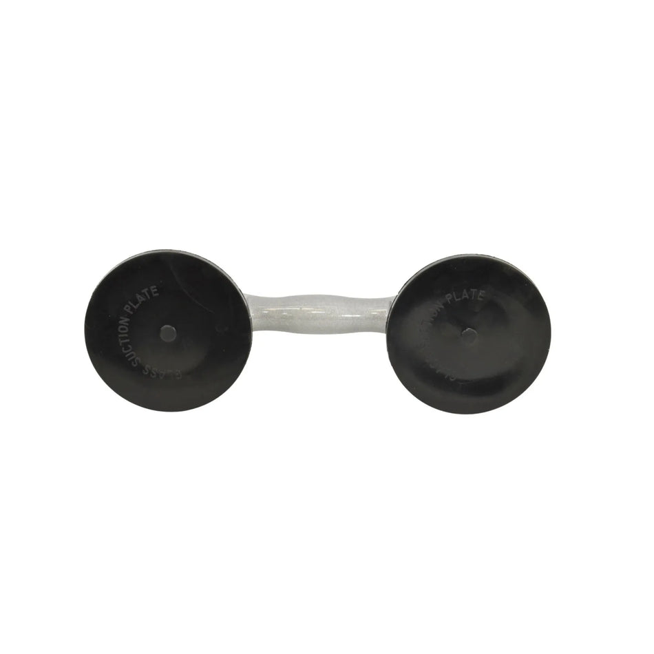 AWTools Zuignap voor glas dubbel 135kg aluminium 125mm