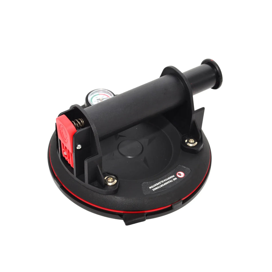 AWTools vacuümzuignap voor glas met manometer 160mm 150kg