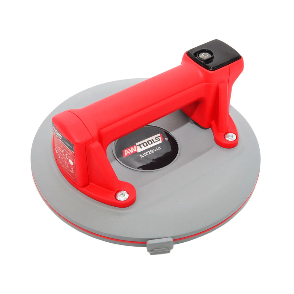 AWTools accu-zuignap met display 220mm 220kg hijscapaciteit