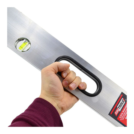 Metselhaak met waterpasfunctie 150 cm aluminium profiel