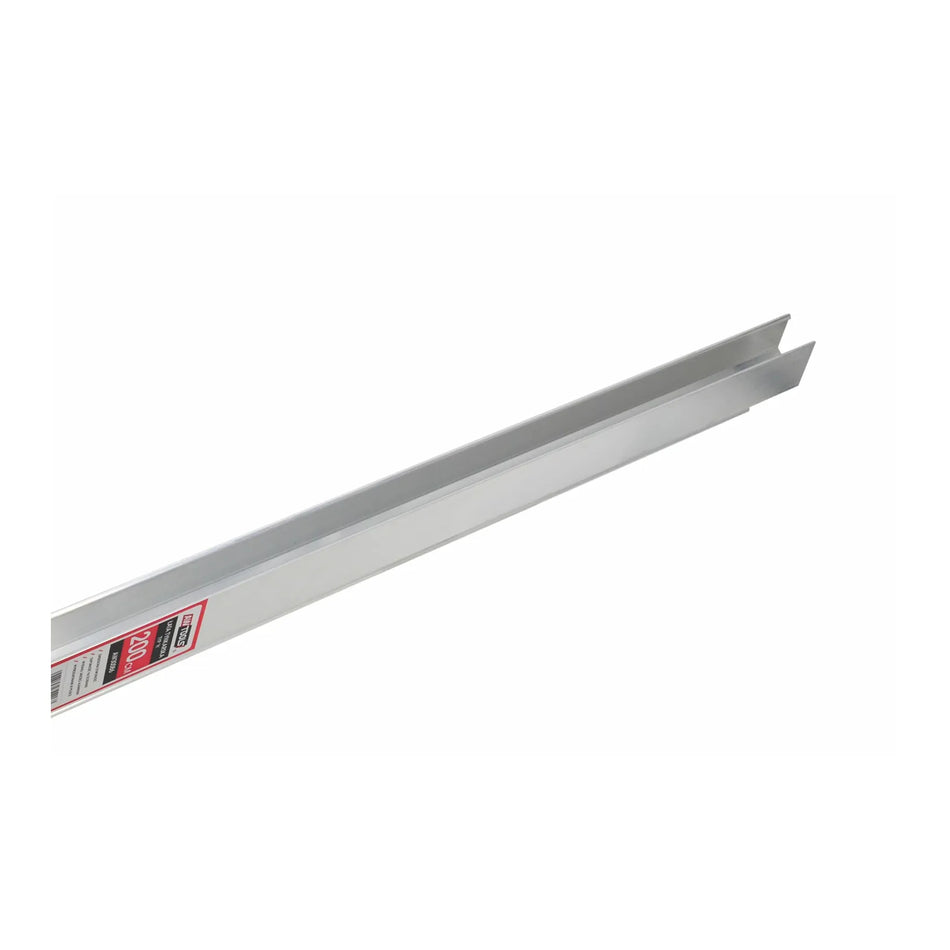 Lat 250 cm aluminium H-profiel voor pleisterwerk