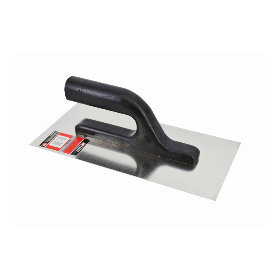 AWTools Vloerspaan met roestvrijstalen blad en kunststof handgreep 270 x 130 mm