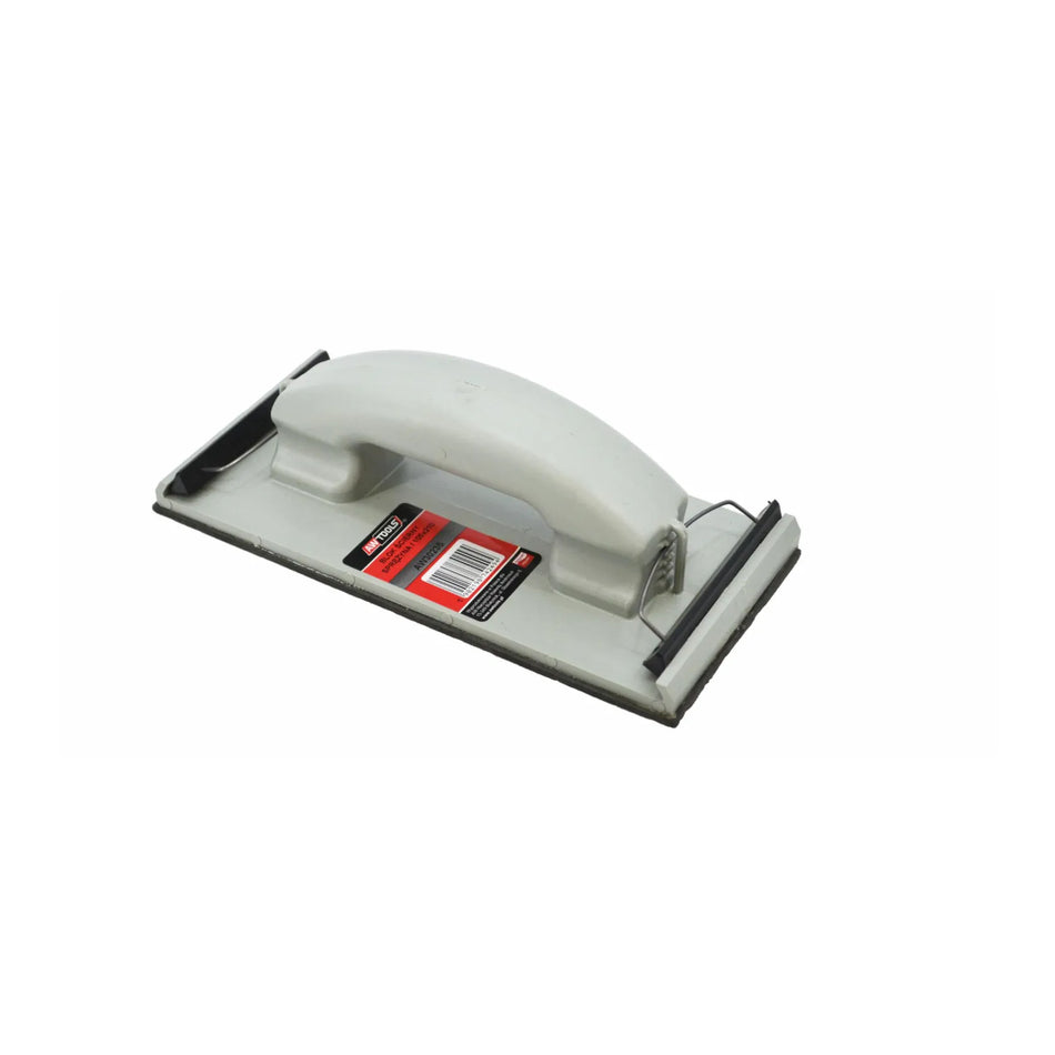 AWTools schuurblok met veerklem voor gips gladmaken 105x210mm