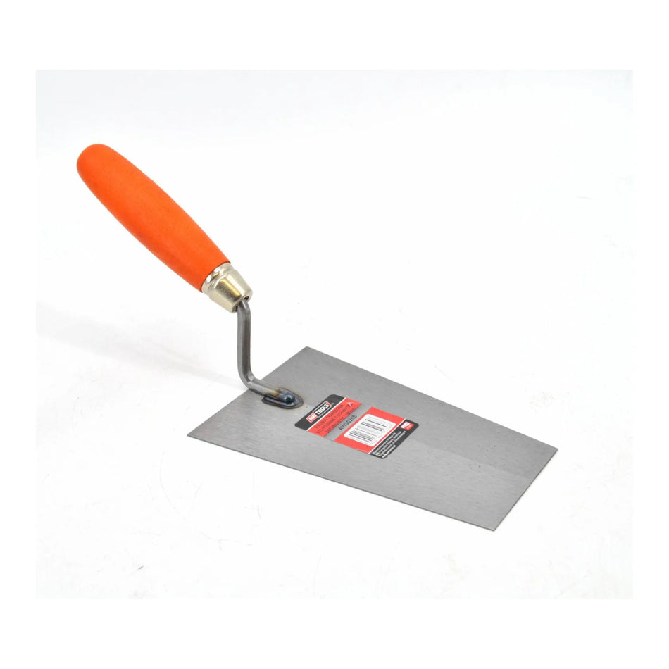 AWTools trapeziumvormige metseltroffel 180 mm met houten handgreep